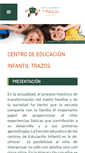 Mobile Screenshot of centrodeeducacioninfantiltrazos.com
